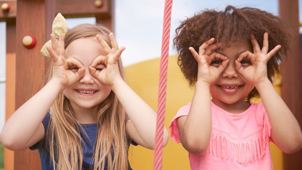 ojos niños verano