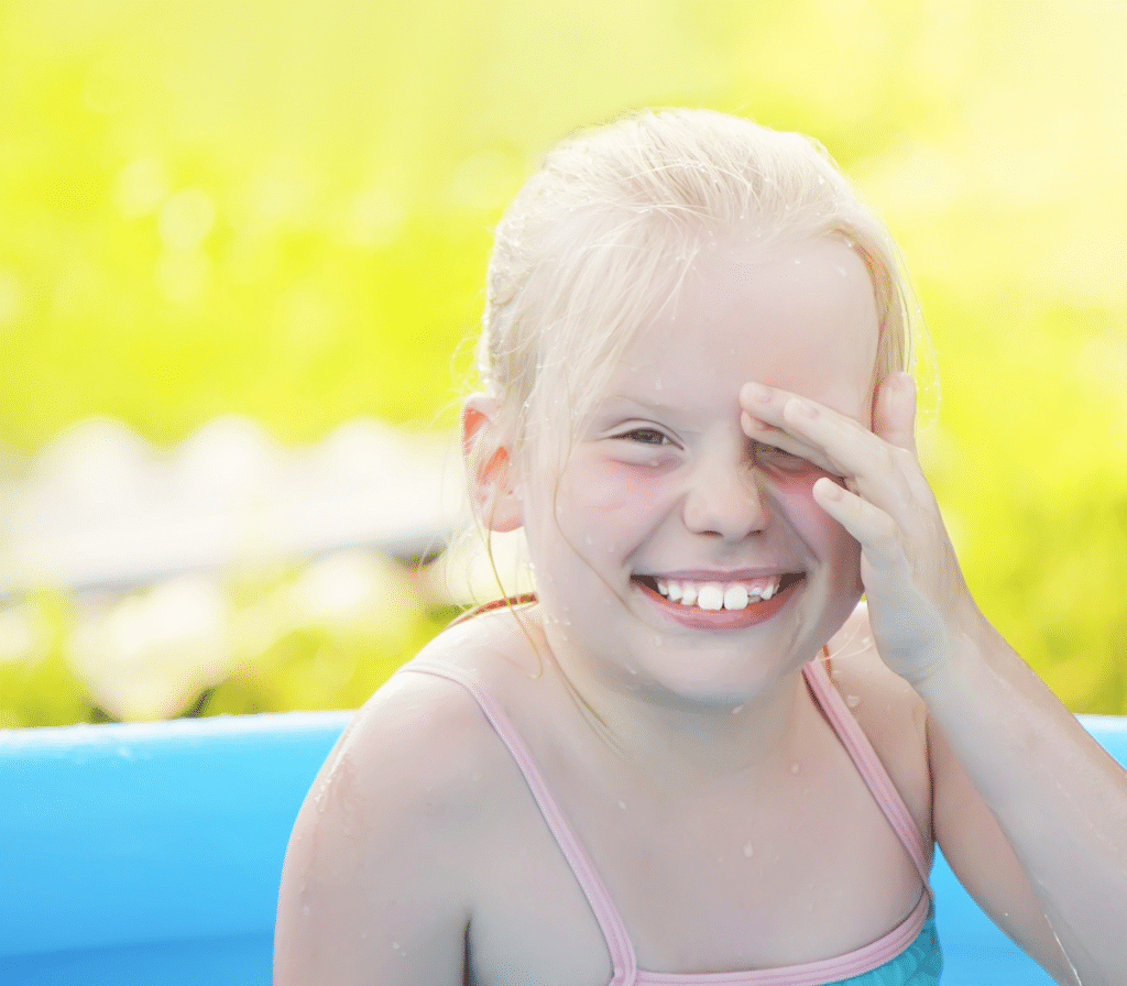 Picor ojos piscina